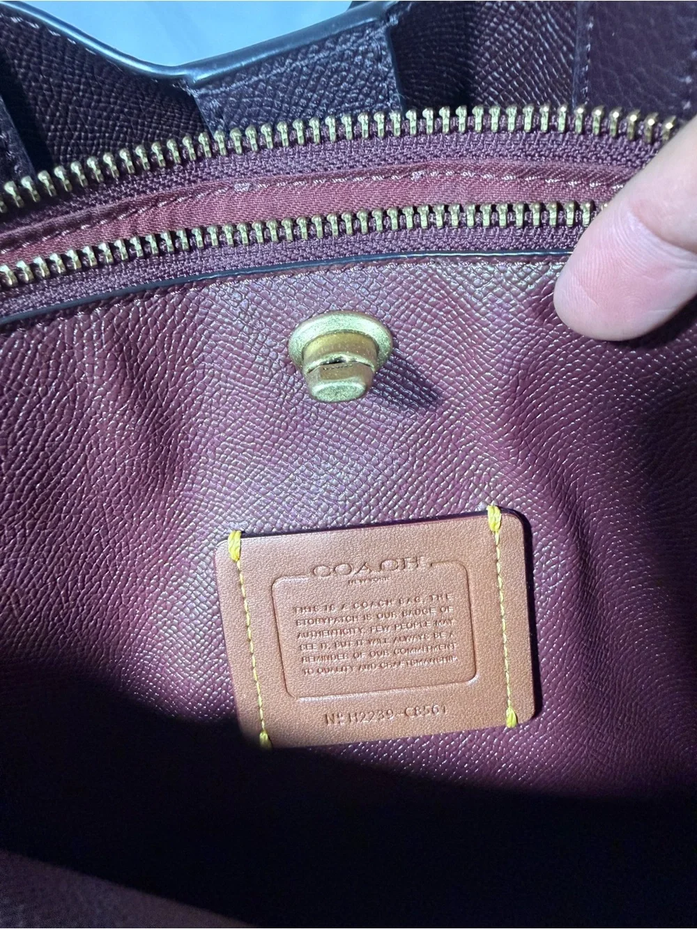Coach Willow Tote 24 Handbag Crossbody bag